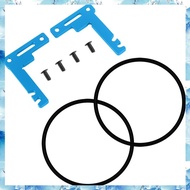 Metal Short Battery Holder Mount Set for TT02 TT02B RC Car Upgrade Parts