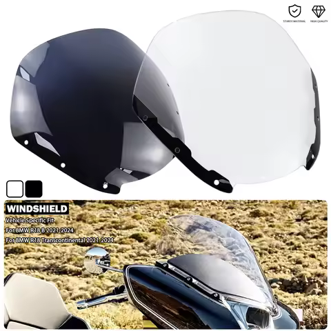 Motorcycle Wind Deflector Windshield Transparent Windscreen Fits For BMW R 18 Transcontinental R18B 