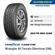 [INSTALLATION/ PICKUP] Goodyear 265/70R16 Wrangler All Terrain Silenttrac OWL Tire (Worry Free Assurance) - Pajero 4x2 / Prado / Patrol  [E-Ticket]