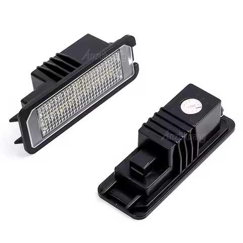 For VW Polo 9N 6R 6C Passat CC B6 3C B8 3G Amarok Crafter 2 Scirocco 3 Arteon Bora 2Pcs LED Number L