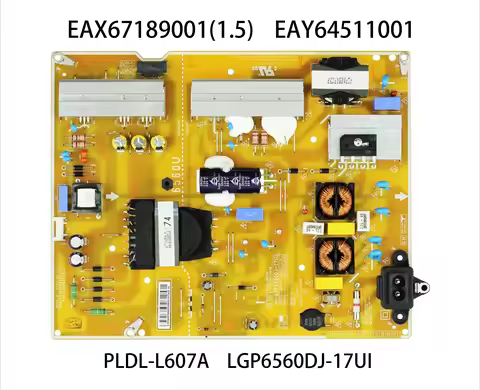 EAX67189001(1.5) EAY64511001 Power Board is for 60UJ6050-UA 60UJ6300-UA 65UJ6300-UA 65UJ630V-ZA 65UJ