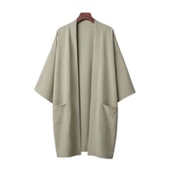 Fashion High Quality Ice Thread Long Packet Japanese Kimono Cardigan Haori Yukata Obi For Woman Loos