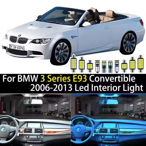 For BMW 3 Series M3 E93 Convertible Cabrio 2006 2007 2008 2009 2010 2011 2012 2013 LED Car Interior