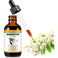 Quercetin for Dogs, Dog Quercetin Liquid Drops Supports Dogs Allergy Relief, Dog Herbal Supplement -