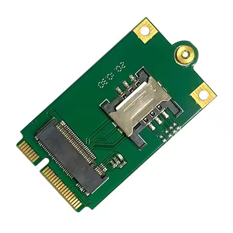 4G 5G M.2 to Pcie Adapter NGFF to Mini Pci-E Adapter Board with SIM Card Slot for L860-GL DW5820E DW