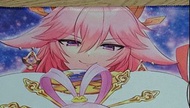 同人 Honkai Impact 符玄 卡墊/枱墊 desk mat size約74*40cm