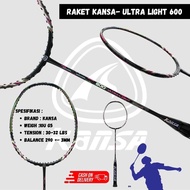 KANSA ULTRA LIGHT 10u BADMINTON RACKET (ORIGINAL 100%)