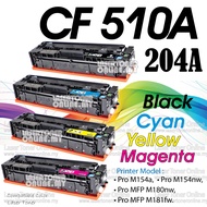 Compatible H* CF510A 204A H*204A H*204X H* Color LaserJet Pro M154A M154nw MFP M180nw M181fw M154 M1