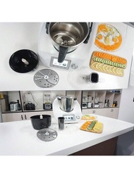 ชุดอุปกรณ์หั่นซอย Thermomix TM6 & TM5 ชิ้น/ชุด 5 ชิ้น ประกอบด้วยแผ่นซอยและสับแบบทวิฟังก์ชั่น วัสดุ ใ