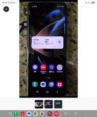 三星 港行 Fold 4 256 + 12 已換原廠新電 狀態極好 - samsung fold4