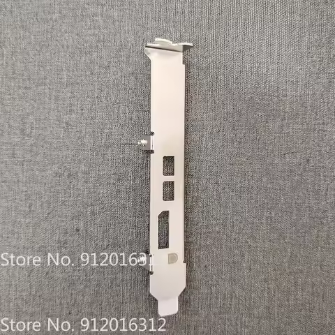 I/O IO Shield Graphics Card Bracket for DELL AMD RX640 RX550 Black Plate Baffle Blank Bezel