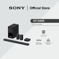 Sony HT-S40R 5.1ch Home Cinema Rear Speakers | Dolby Audio | Real Surround Sound | Wireless Connecti