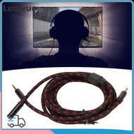LUOLVUO Chat Adapter Cable, Plug and Play 270cm/8.9ft Chat Link Cable, Flexible 3.5mm Audio Cable fo
