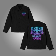 DXPRO COACH JACKET PRIA WATERPROOF ANTI AIR Windbreacker Jaket distro Black - HUMANITY AUTHORY Coach