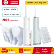 Xiaomi Mijia Electric Dental Oral Irrigator F300 4 Custom Modes Dual-Layer Water Flow Water Flosser