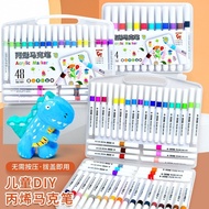Pen marker akrilik kanak-kanak, pen cat air khas pelajar, set pen lukisan seni, pen warna, tahan air