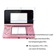 OXXGGKAO 2pc Screen Protector Explosionproof Film for 3DS Scratchproof Film Shatterproof