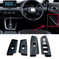 Car Door Armrest Window Lift Switch Decoration Cover Frame Trim ABS Car Styling Accessories for Honda Hrv Hr-V Vezel 2021 2022