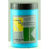 RUBBER LIGHT BLUE FLUORESCENT SK-40807