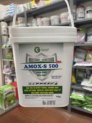 Chặn đứng tiêu chảy AMOX - S 500 Goovet cho vật nuôi. Amoxy dùng trong tụ huyết trùng thương hàn viê