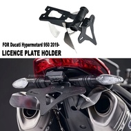Motorcycle Accessories Rear Tail Frame License Plate Holder Tail Wing Frame FOR Ducati Hypermotard 950 2019-2024