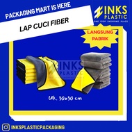 MULTIPURPOSE FIBER WASHING CLOTH 25 X 25 CM MICROFIBER CLOTH