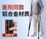 老人病患者。腋下拐杖，全新