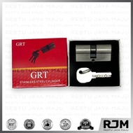 [12 pcs]  GRT Silinder Kunci Stainless  Pintu Key Cylinder rj