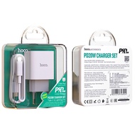 Bộ sạc / Cốc sạc nhanh Hoco C76A Plus cổng TypeC PD 20W (Trắng) Nhất Tín Computer