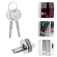 Display Case Sliding Glass Door Lock With Keys Counter Jewelry Cabinet Hardware Glass Lock With Keys