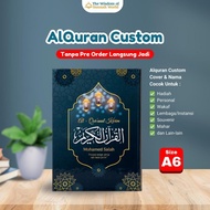 Quran Custom Name A6 | Kids Custom | Quran Name | Tajwid Memorizing | Free Tasbih | Free Box | Color Tajwid | Photo Quotes | Tajwid Quran | Medium Size | Little Quran | Custom Quran | Al Khumira | - A6 Size