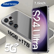 Hot Sale 2025 S24 Ultra 4G/5G 16 RAM+512GB ROM 7.5" Dotch Display 5800mAh Battery  Smartphone
