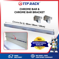 TTF Rack™ (CHB) Gondola Chrome Bar & Bracket Gondola Accessories For Hanging Hook