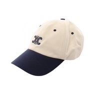 [Used] Celine CELINE Cap Triomphe Richelieu AA0IA2U7401RVL Cream/Navy Other Triomphe Richelieu Cap W