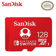 【SanDisk】Nintendo Switch專用 microSDXC UHS-I U3 3x5 128GB 記憶卡