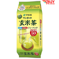 伊藤園 itoen 即沖茶包 抹茶玄米茶包 (壺式生態茶包)  混合綠茶抹茶 冷熱均可  50小包/ 1袋（平行進口）621936  新舊包裝隨機發貨 G4-2