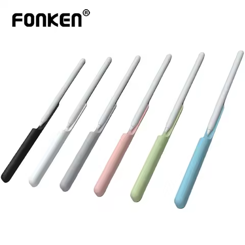 FONKEN Pencil Holder for Apple Pencil 2 Gen Stylus Ipad Soft Magnetic Suction Pen Slot Holder ,Table