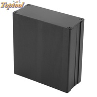 TOPTOOL Printed Circuit Board Instrument Box, Matte Black Aluminum Electronic Project , 40*97*100mm 
