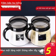 Spice jar glass kitchen spice box salt jar spice jar combination spice set jar