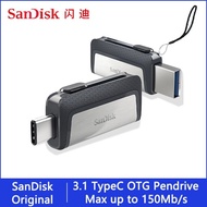 TWH Sandisk Type C OTG USB Flash Drive 128 GB Pendrive 128gb 64g