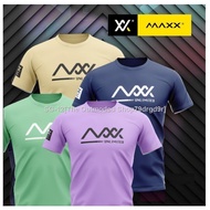 ✓☈ Maxx Tshirt Plain Tee Series Badminton Jersey Baju Sukan jersi Badminton Team order T-shirt
