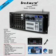Ampli BETAVO ZX 8000 B &amp; ZX 8800 B PROFESSIONAL AMPLIFIER BLUETOOTH KARAOKE AUDIO