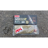 RK CHAIN O-RING 520 KRO  GOLD 120L