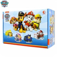 4PCS/SET Oril Box 100% Genuine Chase Skye Rule Super Pups Pull Back Toy vehicles Kids Birthday Gift