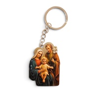 GANTUNGAN Holy Family Plate Keychain 6cm A1/1d