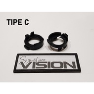 H7 Socket Ring Adapter HID LED for KIA Hyundai