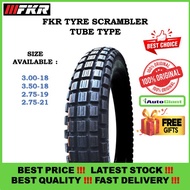 TAYAR  FKR SCRAMBLER  -  2.75-19, 2.75-21, 300-18, 350-18 TUBE TYPE TYRE