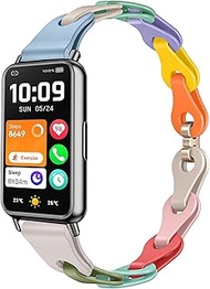 Compatible for Mingdaln Fitness Tracker Bands, 16mm Elastic Silicone Hollowed Out Replacement Straps