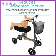 TONG Universal Padded Accessories Knee Walker Pad Scooter Pad Cover Walker Foam Cushion Knee Scooters Cover Leg Cart Pad