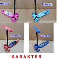 ✲ Kids scooter Otoped Wheel 3 21st kickboard scooter ➤